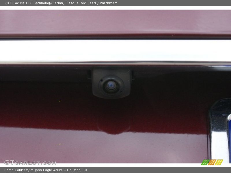 Basque Red Pearl / Parchment 2012 Acura TSX Technology Sedan