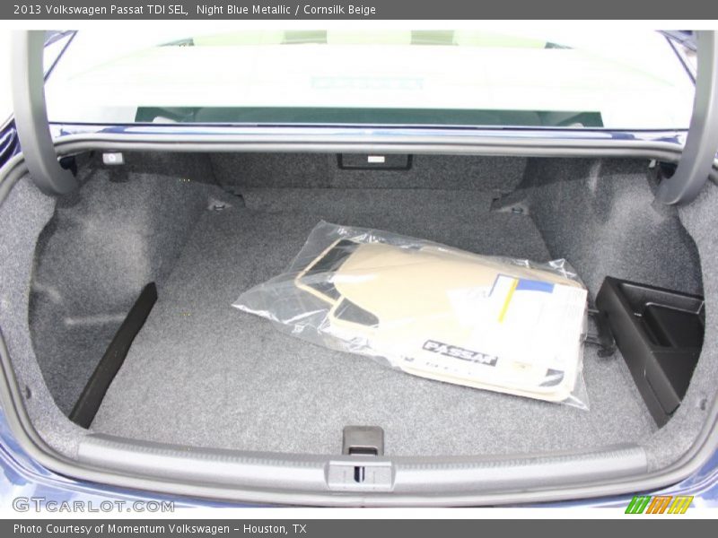 Night Blue Metallic / Cornsilk Beige 2013 Volkswagen Passat TDI SEL