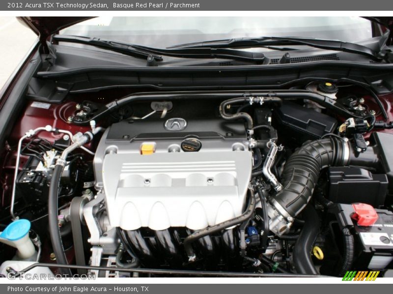 Basque Red Pearl / Parchment 2012 Acura TSX Technology Sedan