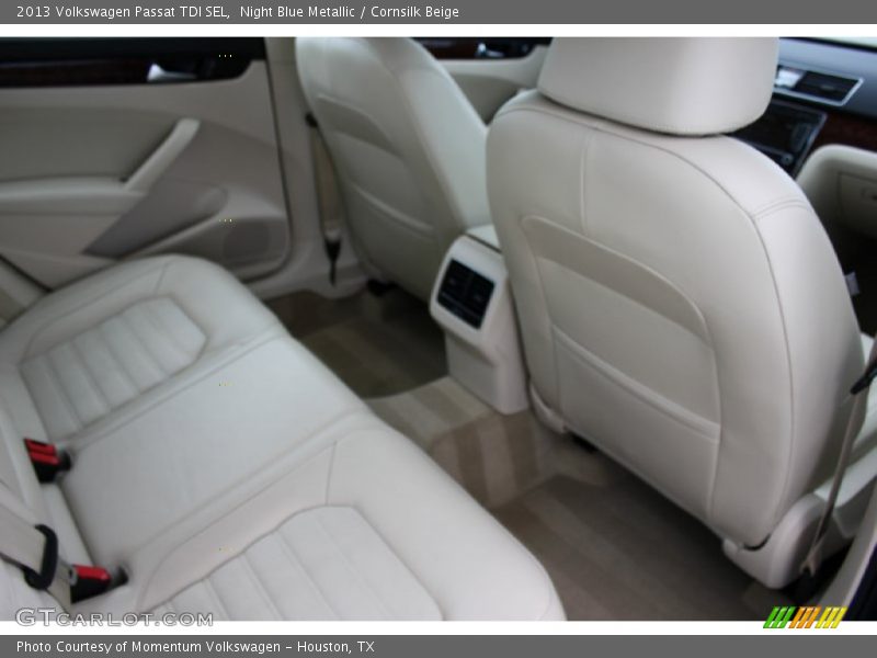 Night Blue Metallic / Cornsilk Beige 2013 Volkswagen Passat TDI SEL