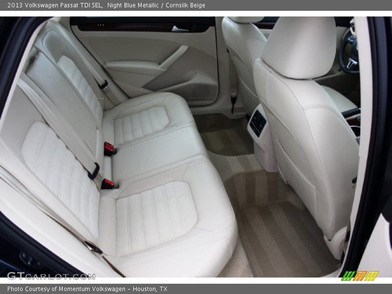 Night Blue Metallic / Cornsilk Beige 2013 Volkswagen Passat TDI SEL