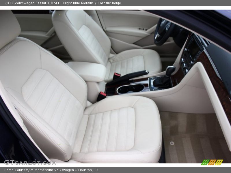 Night Blue Metallic / Cornsilk Beige 2013 Volkswagen Passat TDI SEL