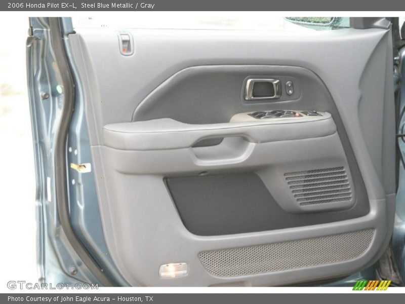 Steel Blue Metallic / Gray 2006 Honda Pilot EX-L