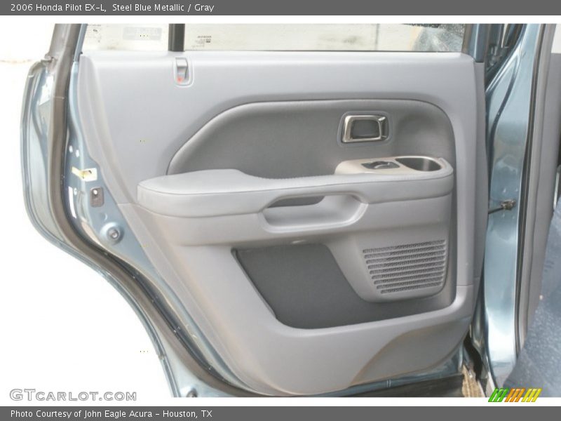 Steel Blue Metallic / Gray 2006 Honda Pilot EX-L