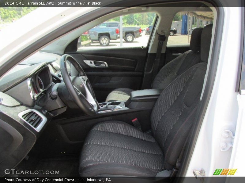 Summit White / Jet Black 2014 GMC Terrain SLE AWD