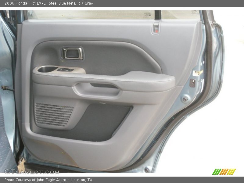 Steel Blue Metallic / Gray 2006 Honda Pilot EX-L