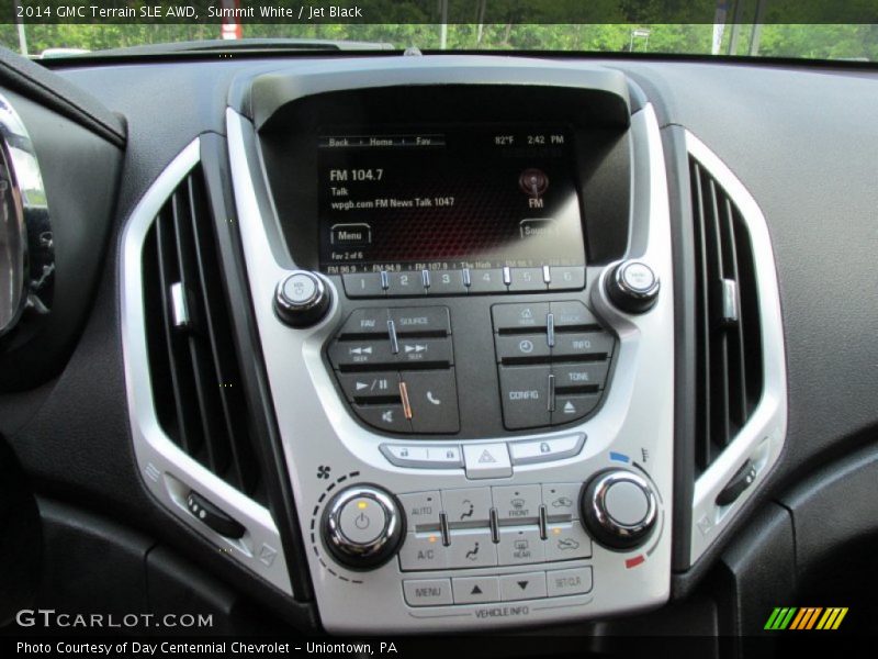 Summit White / Jet Black 2014 GMC Terrain SLE AWD