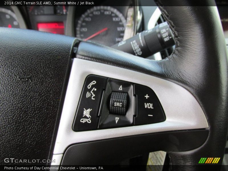 Summit White / Jet Black 2014 GMC Terrain SLE AWD
