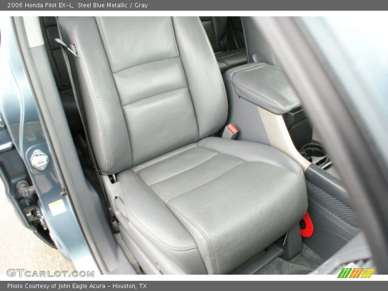 Steel Blue Metallic / Gray 2006 Honda Pilot EX-L