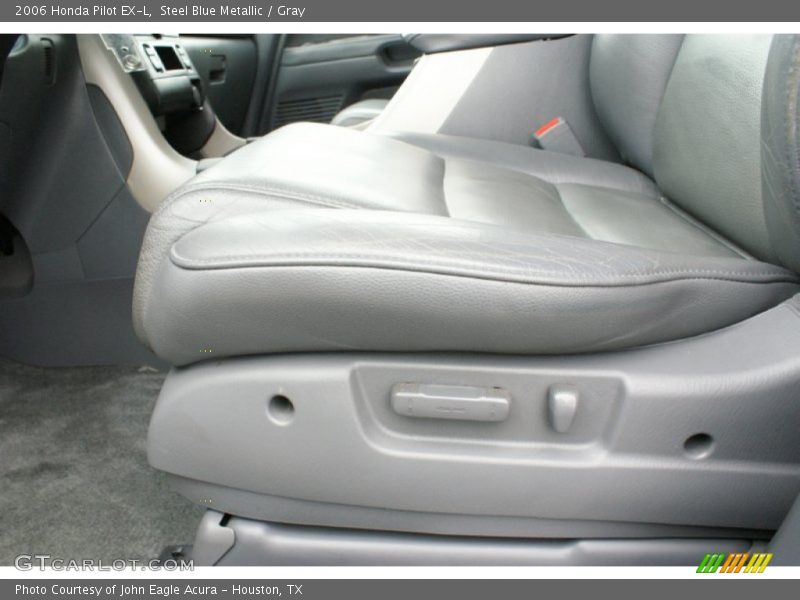 Steel Blue Metallic / Gray 2006 Honda Pilot EX-L