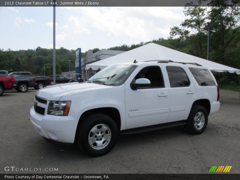 Summit White / Ebony 2013 Chevrolet Tahoe LT 4x4