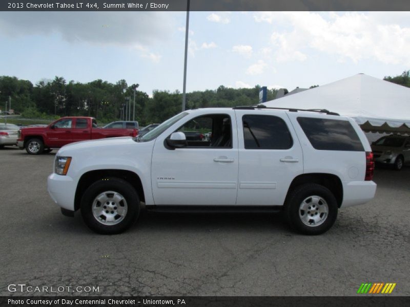 Summit White / Ebony 2013 Chevrolet Tahoe LT 4x4