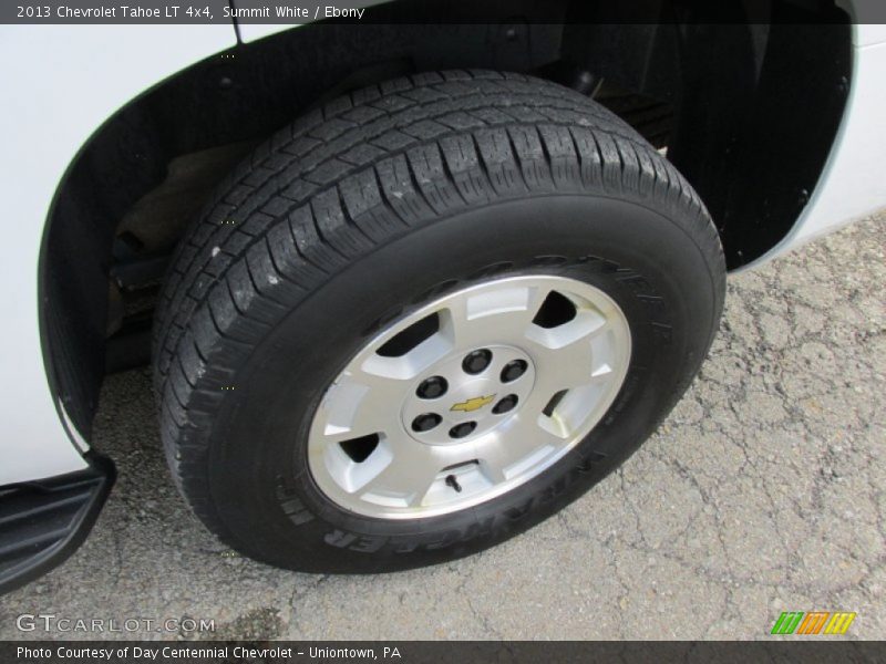 Summit White / Ebony 2013 Chevrolet Tahoe LT 4x4