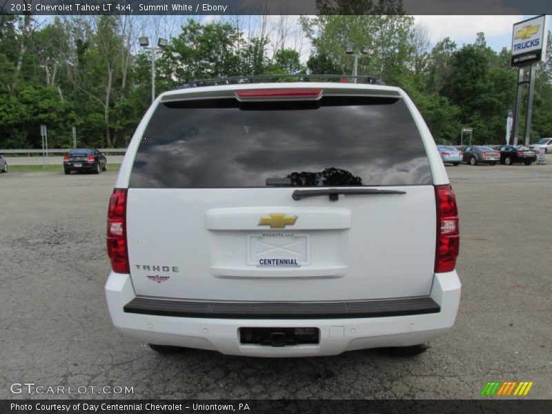 Summit White / Ebony 2013 Chevrolet Tahoe LT 4x4