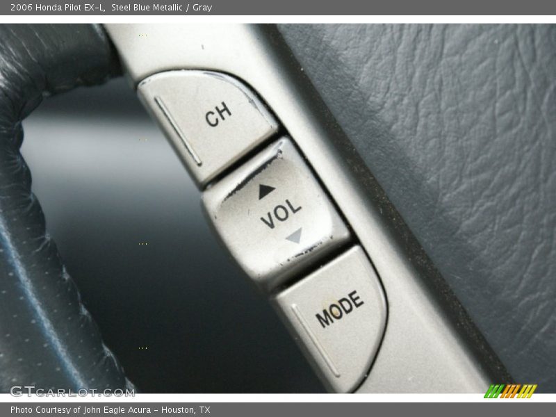 Steel Blue Metallic / Gray 2006 Honda Pilot EX-L
