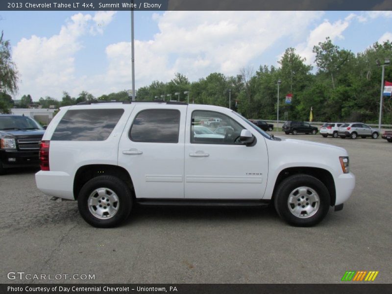 Summit White / Ebony 2013 Chevrolet Tahoe LT 4x4