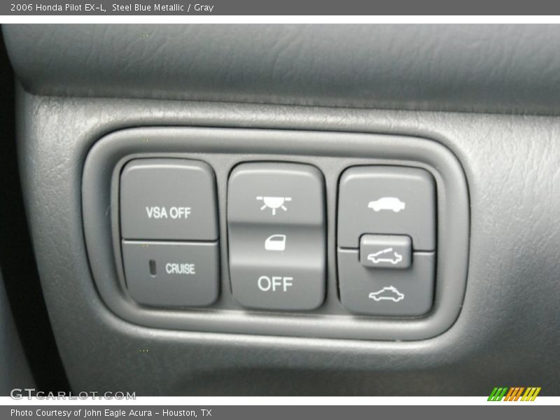 Steel Blue Metallic / Gray 2006 Honda Pilot EX-L