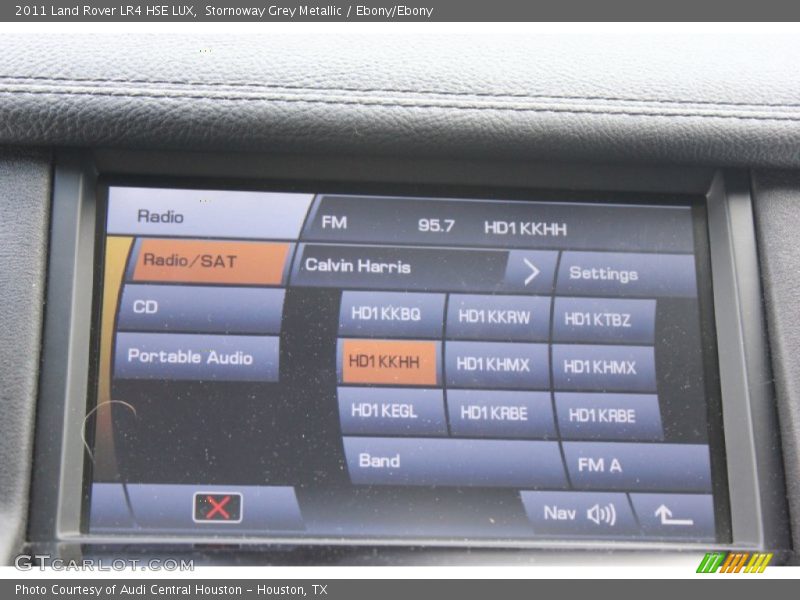 Stornoway Grey Metallic / Ebony/Ebony 2011 Land Rover LR4 HSE LUX