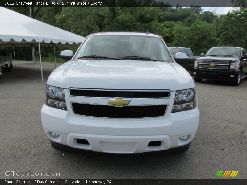 Summit White / Ebony 2013 Chevrolet Tahoe LT 4x4