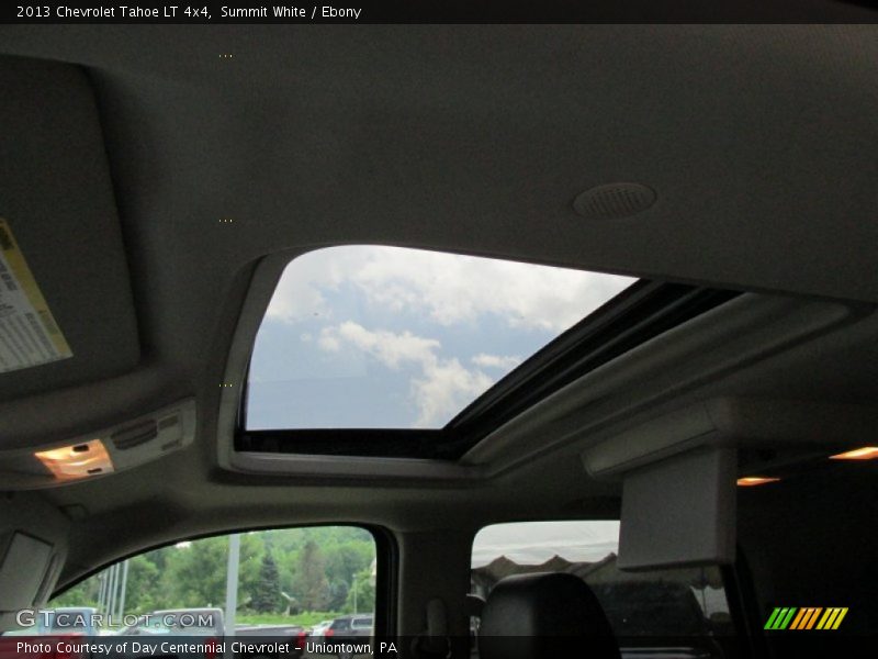 Summit White / Ebony 2013 Chevrolet Tahoe LT 4x4
