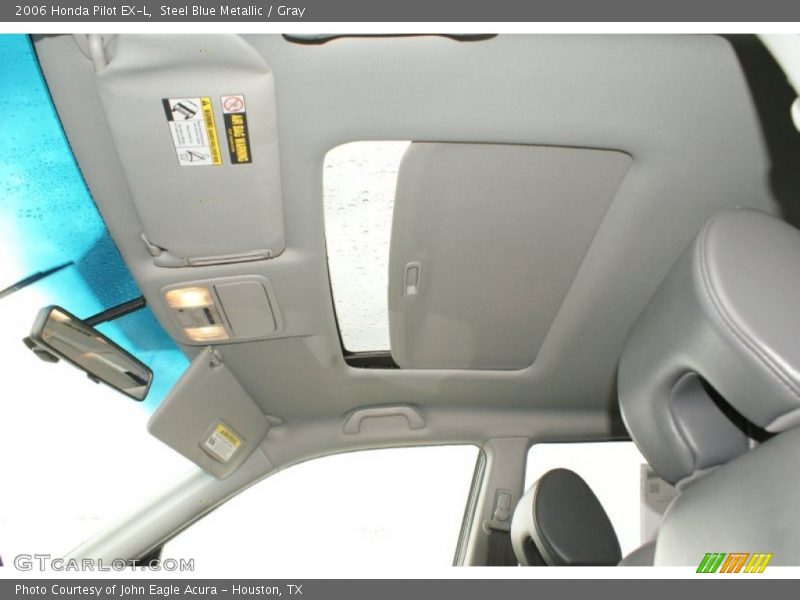 Steel Blue Metallic / Gray 2006 Honda Pilot EX-L