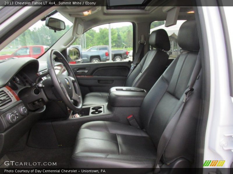 Summit White / Ebony 2013 Chevrolet Tahoe LT 4x4