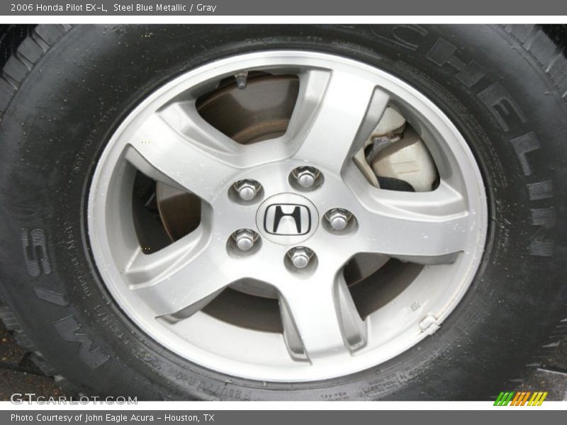 Steel Blue Metallic / Gray 2006 Honda Pilot EX-L
