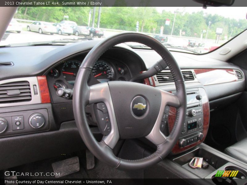 Summit White / Ebony 2013 Chevrolet Tahoe LT 4x4