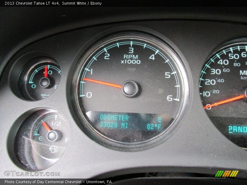 Summit White / Ebony 2013 Chevrolet Tahoe LT 4x4