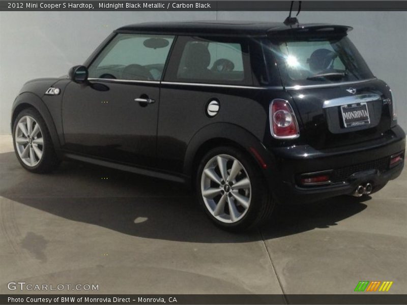 Midnight Black Metallic / Carbon Black 2012 Mini Cooper S Hardtop