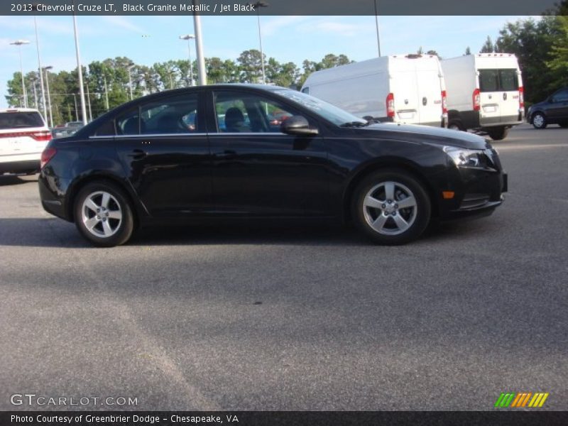 Black Granite Metallic / Jet Black 2013 Chevrolet Cruze LT
