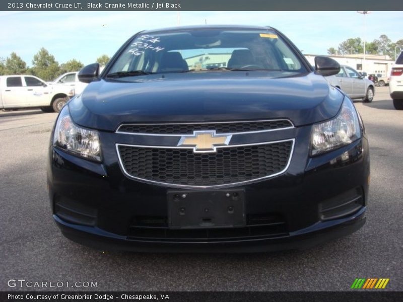Black Granite Metallic / Jet Black 2013 Chevrolet Cruze LT