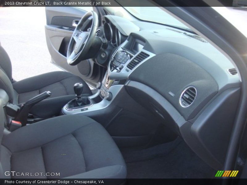 Black Granite Metallic / Jet Black 2013 Chevrolet Cruze LT