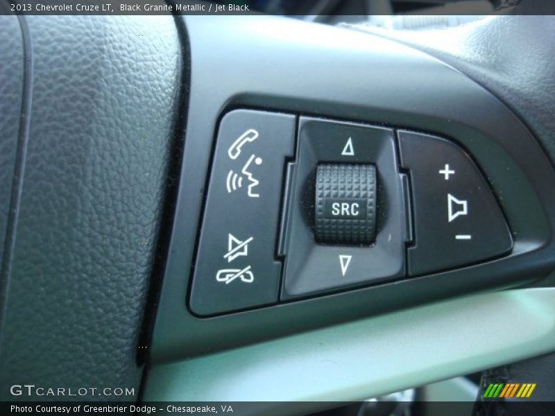 Black Granite Metallic / Jet Black 2013 Chevrolet Cruze LT