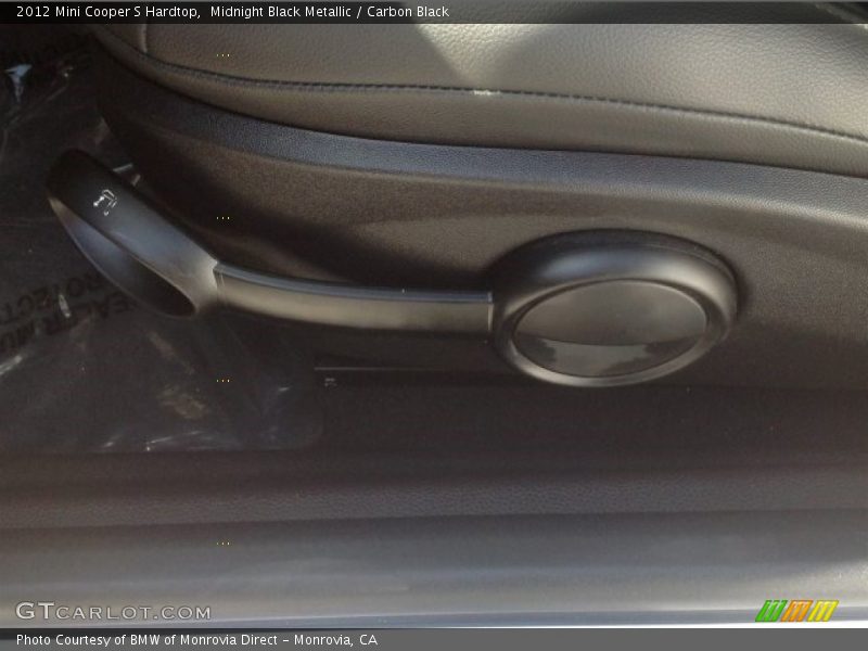Midnight Black Metallic / Carbon Black 2012 Mini Cooper S Hardtop