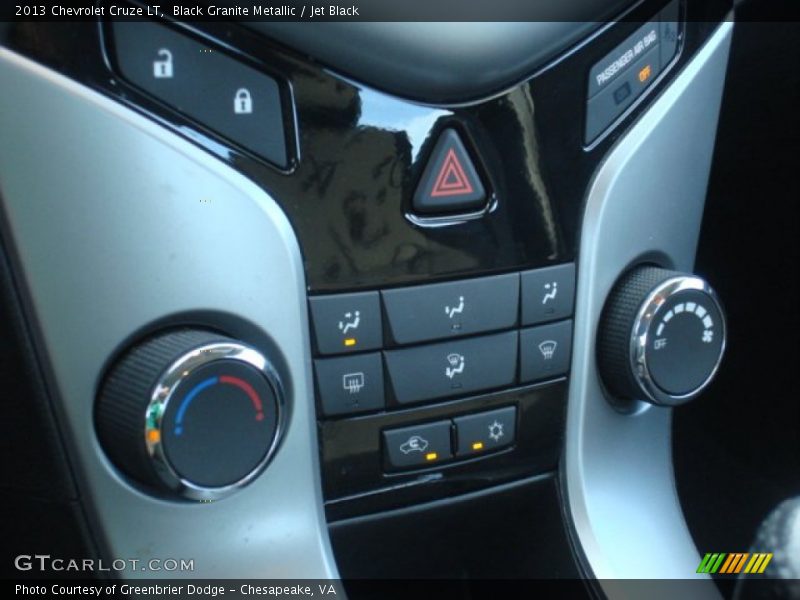 Black Granite Metallic / Jet Black 2013 Chevrolet Cruze LT