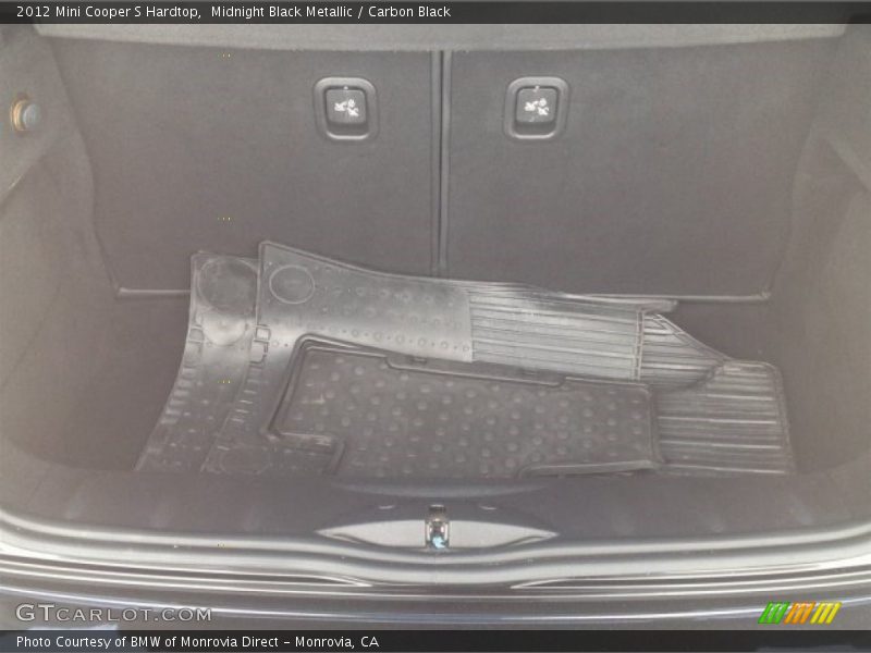 Midnight Black Metallic / Carbon Black 2012 Mini Cooper S Hardtop