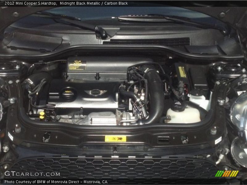 Midnight Black Metallic / Carbon Black 2012 Mini Cooper S Hardtop