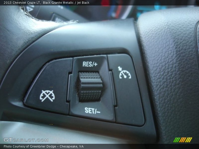 Black Granite Metallic / Jet Black 2013 Chevrolet Cruze LT