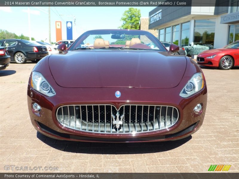  2014 GranTurismo Convertible GranCabrio Bordeaux Pontevecchio (Dark Red Metallic)