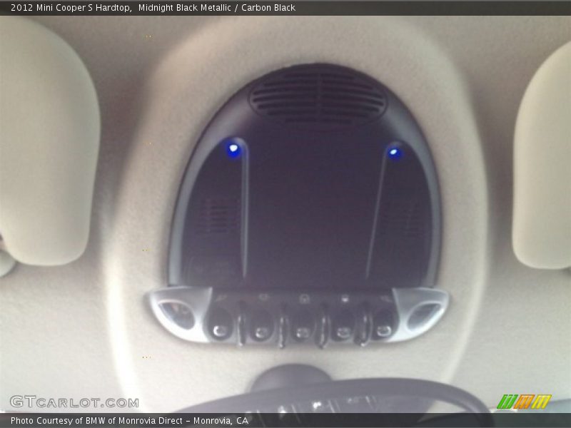Midnight Black Metallic / Carbon Black 2012 Mini Cooper S Hardtop