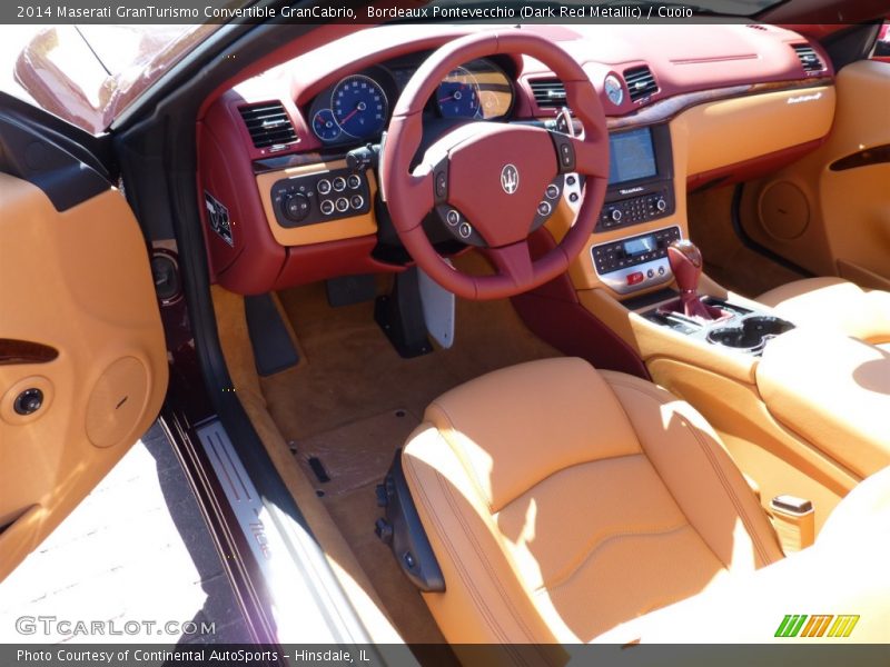  2014 GranTurismo Convertible GranCabrio Cuoio Interior