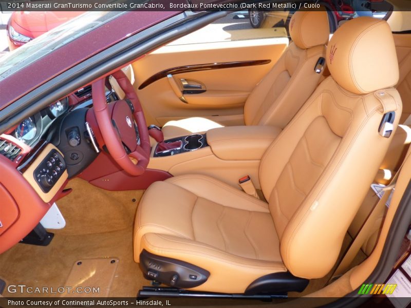 Front Seat of 2014 GranTurismo Convertible GranCabrio