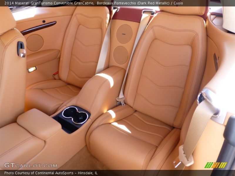 Rear Seat of 2014 GranTurismo Convertible GranCabrio