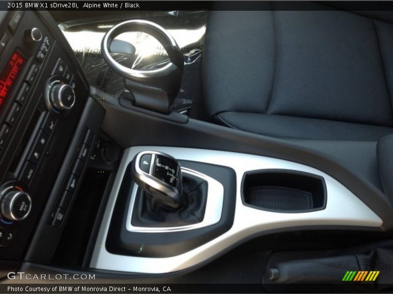 Alpine White / Black 2015 BMW X1 sDrive28i