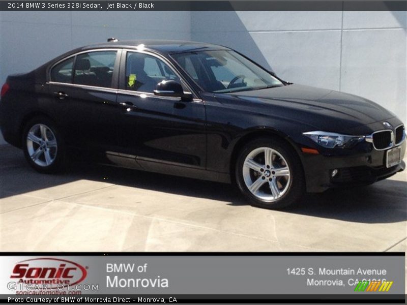 Jet Black / Black 2014 BMW 3 Series 328i Sedan