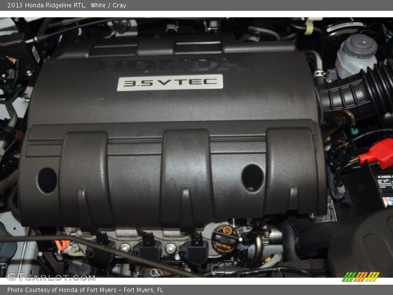 White / Gray 2013 Honda Ridgeline RTL