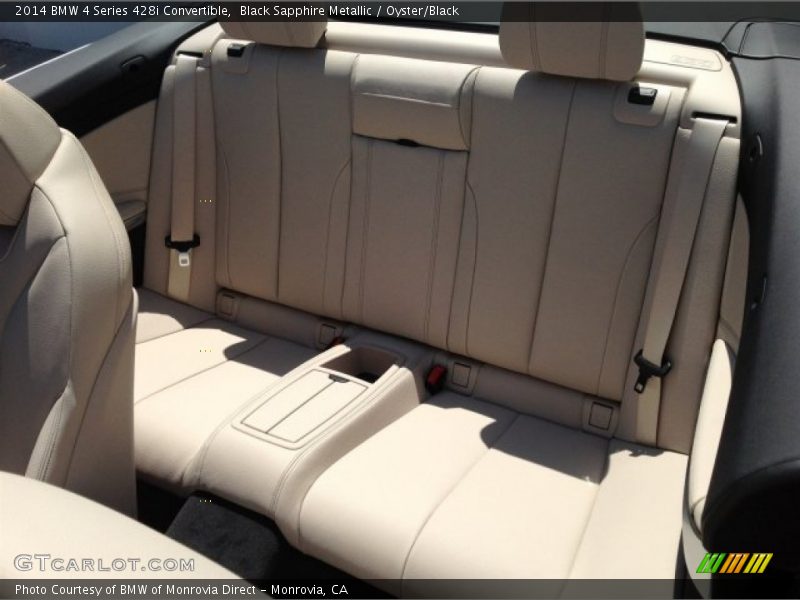 Black Sapphire Metallic / Oyster/Black 2014 BMW 4 Series 428i Convertible