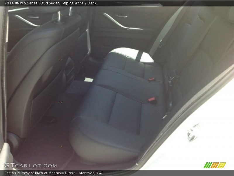 Alpine White / Black 2014 BMW 5 Series 535d Sedan