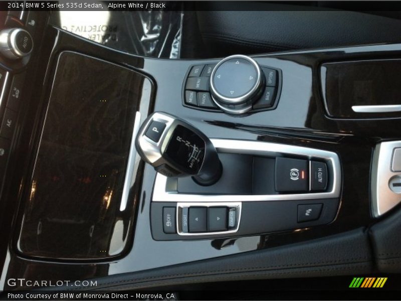 Alpine White / Black 2014 BMW 5 Series 535d Sedan